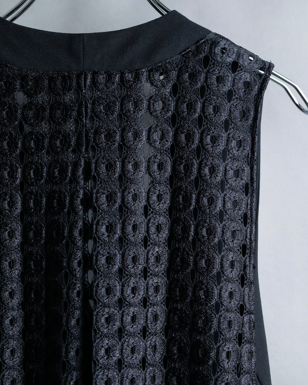 "LIMI feu" Layered embroidered sleeveless dress