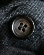 "COMME des GARCONS HOMME" 03SS fine all-over pattern cotton tailored jacket