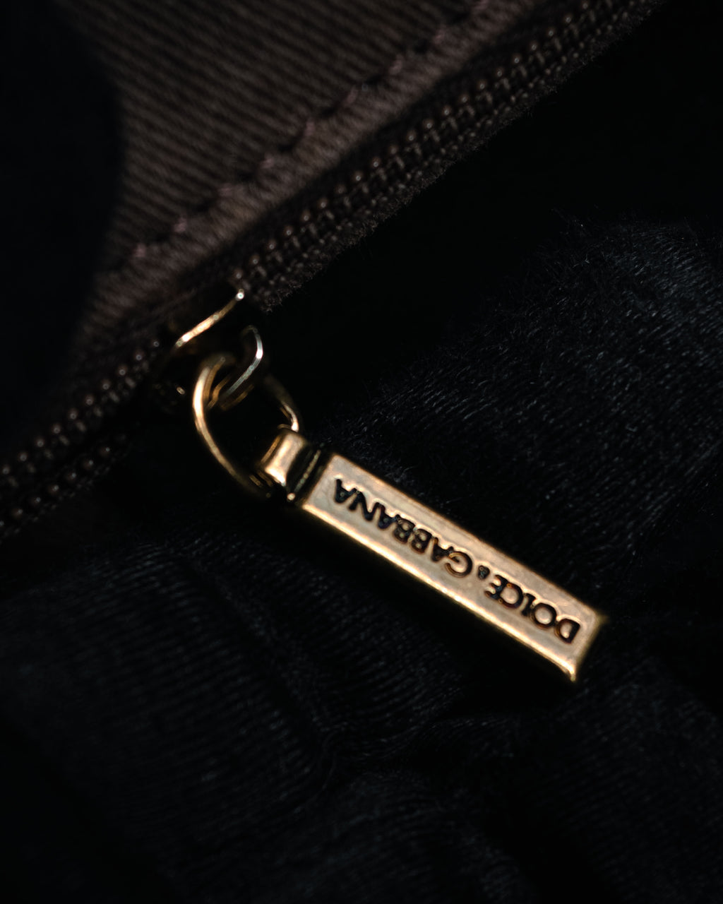 –SPECIAL– “DOLCE & GABBANA” 00’s-10’s Miss orient padlock leather satchel