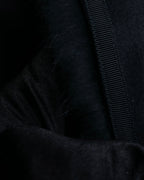 "Alexandar McQueen" Fur trimmed design shaped tailored jacket