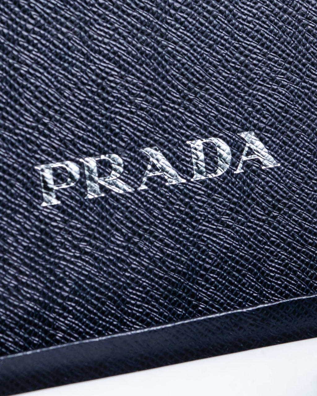 "PRADA" Heather gray wool narrow neck tie