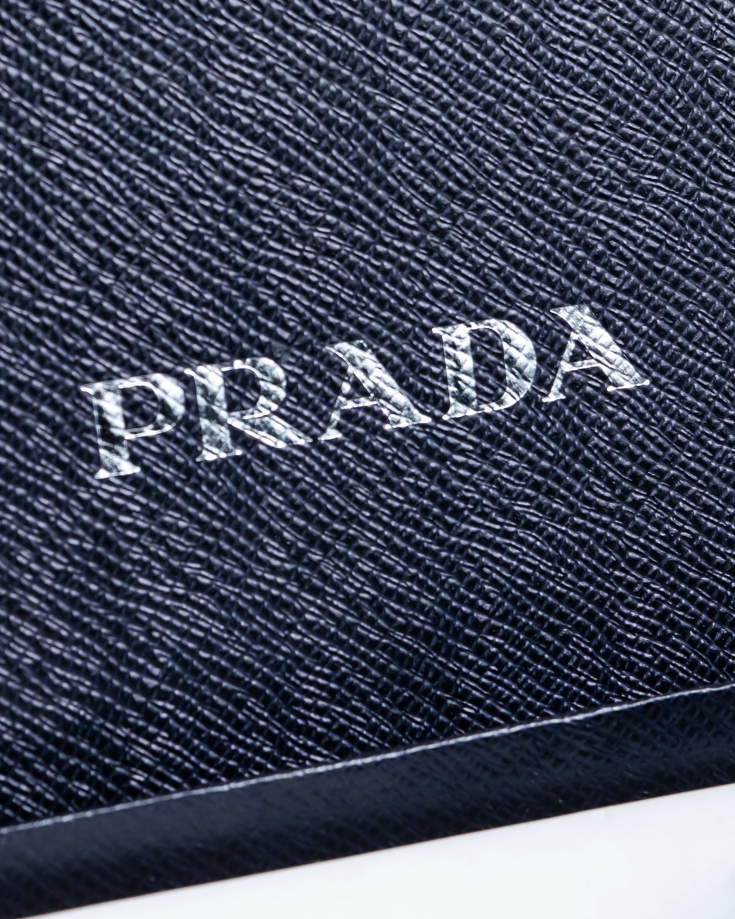 "PRADA" Heather grey wool narrow neck tie