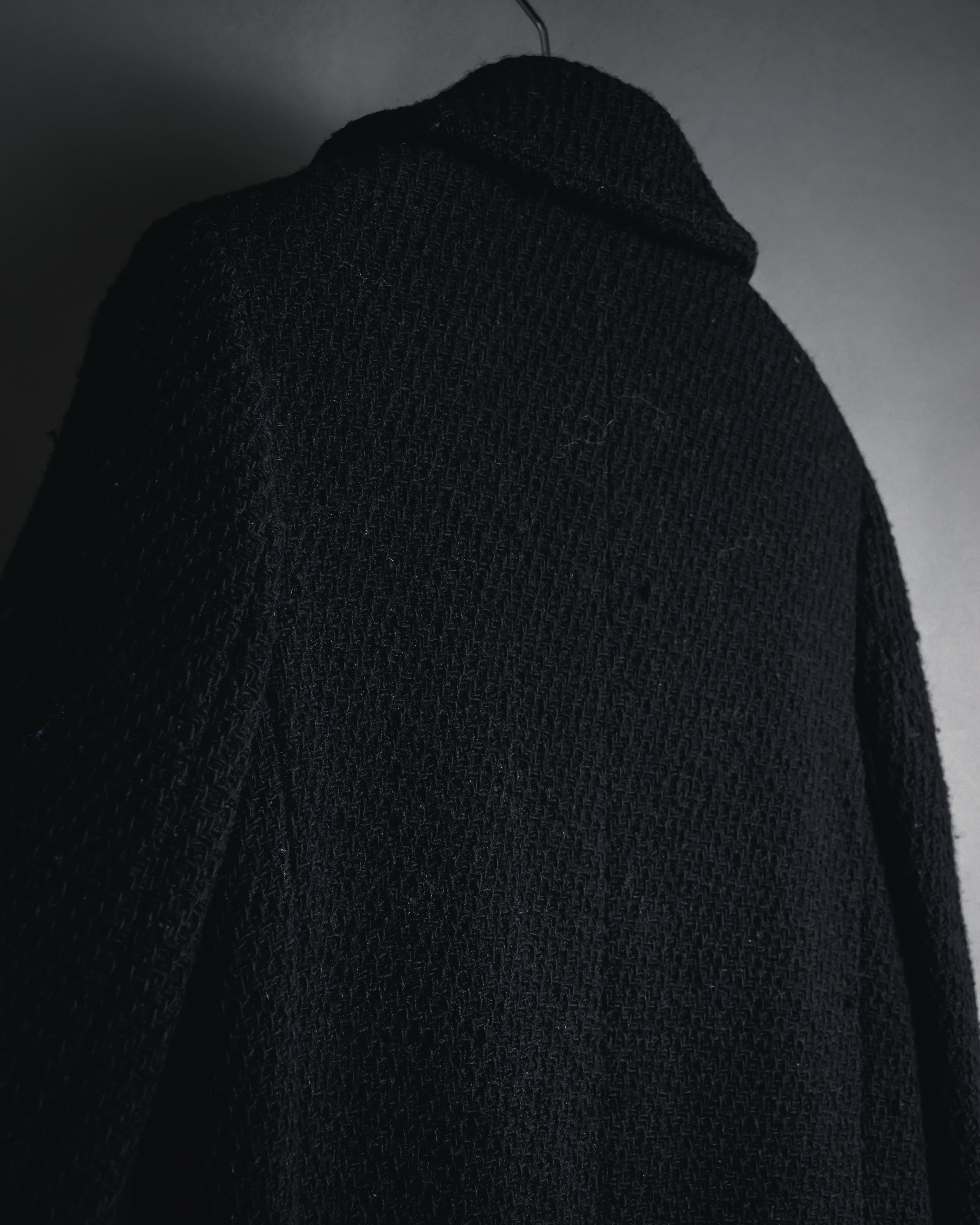 “JUNYA WATANABE” 97AW Textured wool single-breasted coat