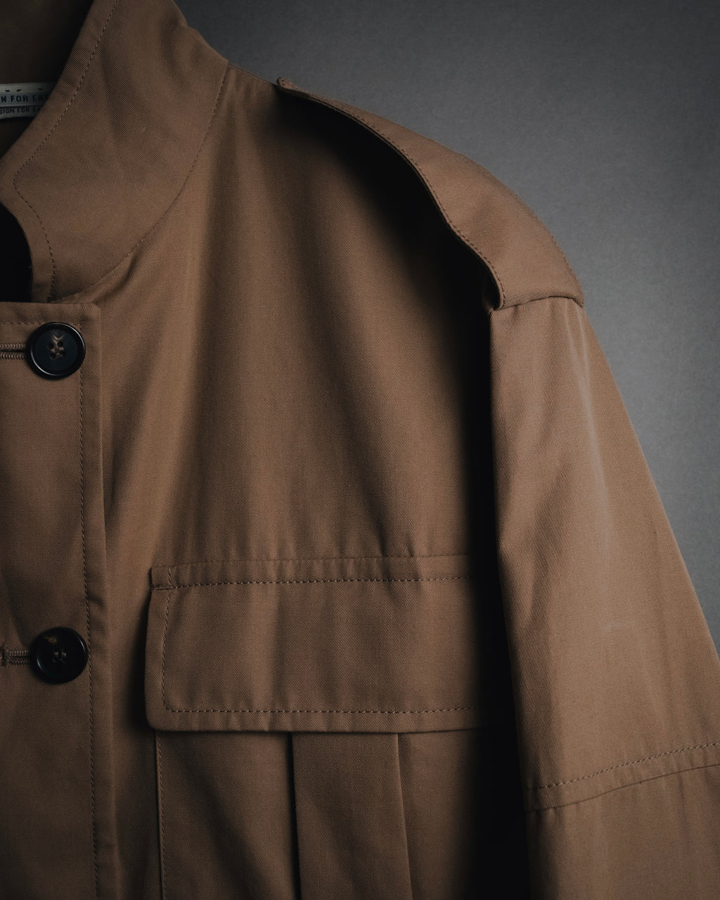 "Max Mara" 2018-2023 Contemporary cotton field jacket