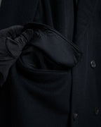 "CHRISTIAN DIOR MONSIEUR" 
Oversized double-breasted chester coat