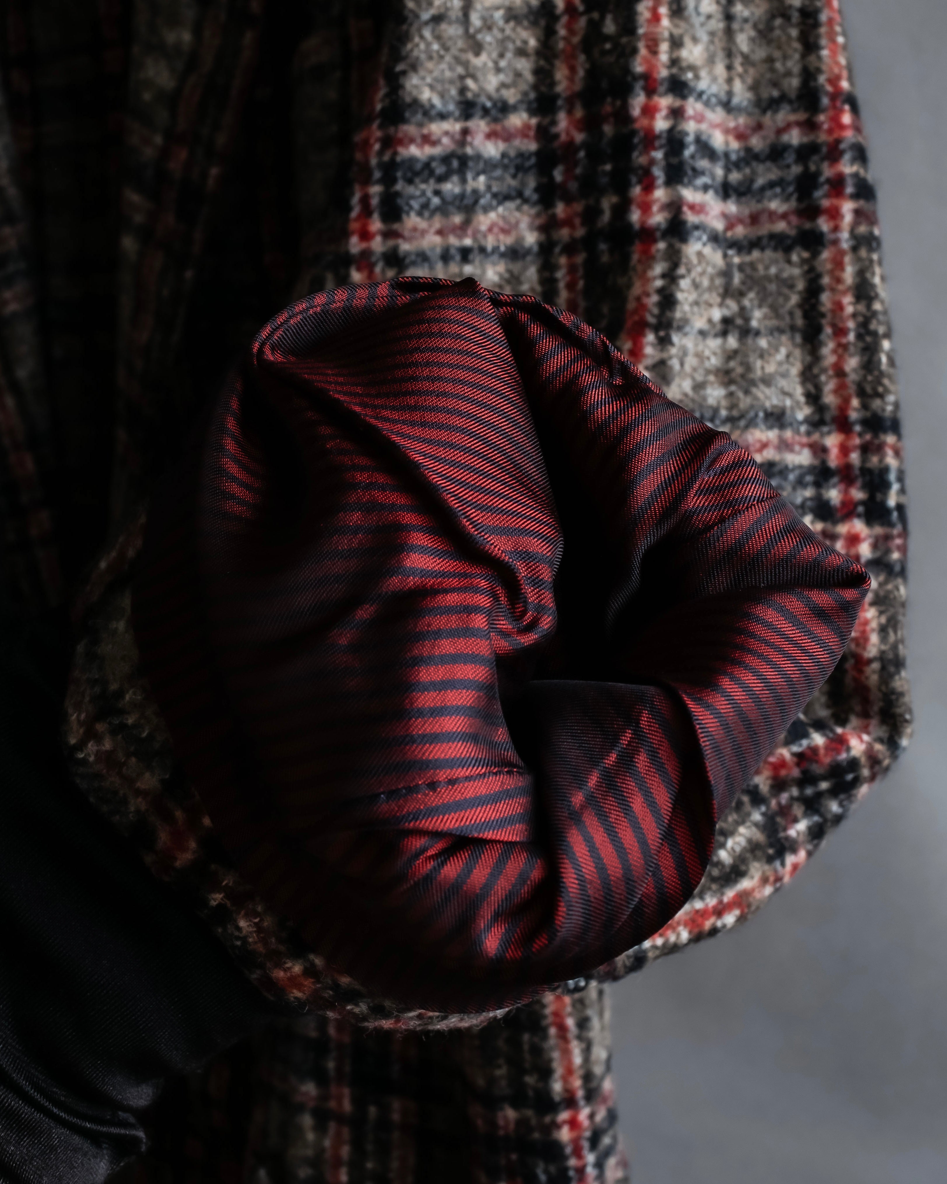 "Ernesto" Multicolor checked tailored jacket