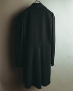 “VALENTINO” 2015-2018 Draped ruffle long coat