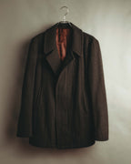 -SPECIAL- “Maison Martin Margiela” 2011-2014 Short wool blend chesterfield coat
