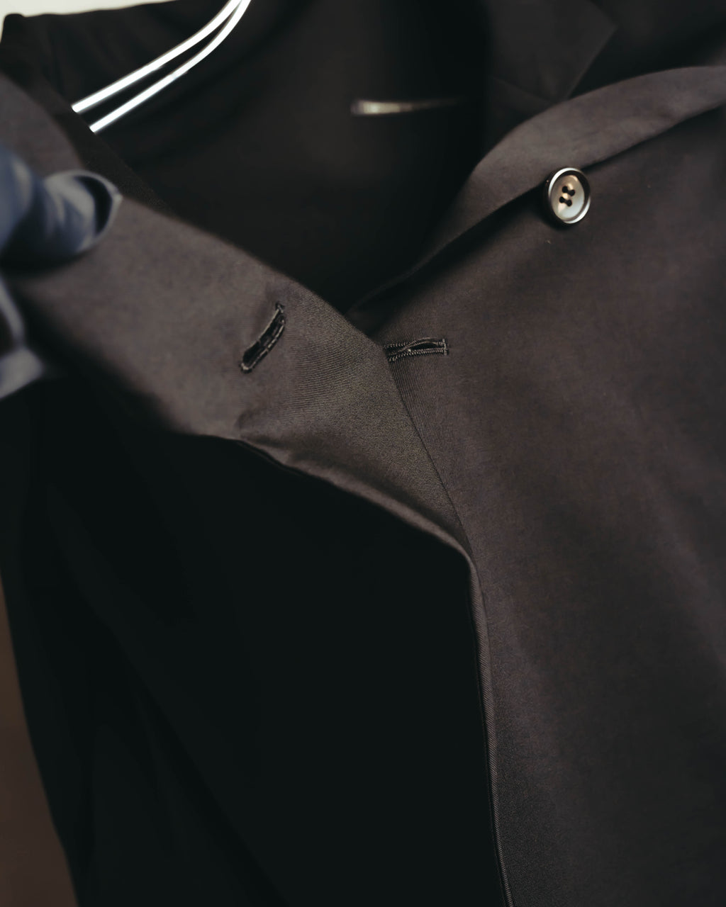 –SPECIAL– "Yohji Yamamoto" 98AW Sculptural asymmetric draped wool jacket