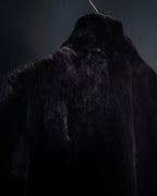 -SPECIAL- “VALENTINO” 1988–1992 SAGA Mink Shawl Collar Coat