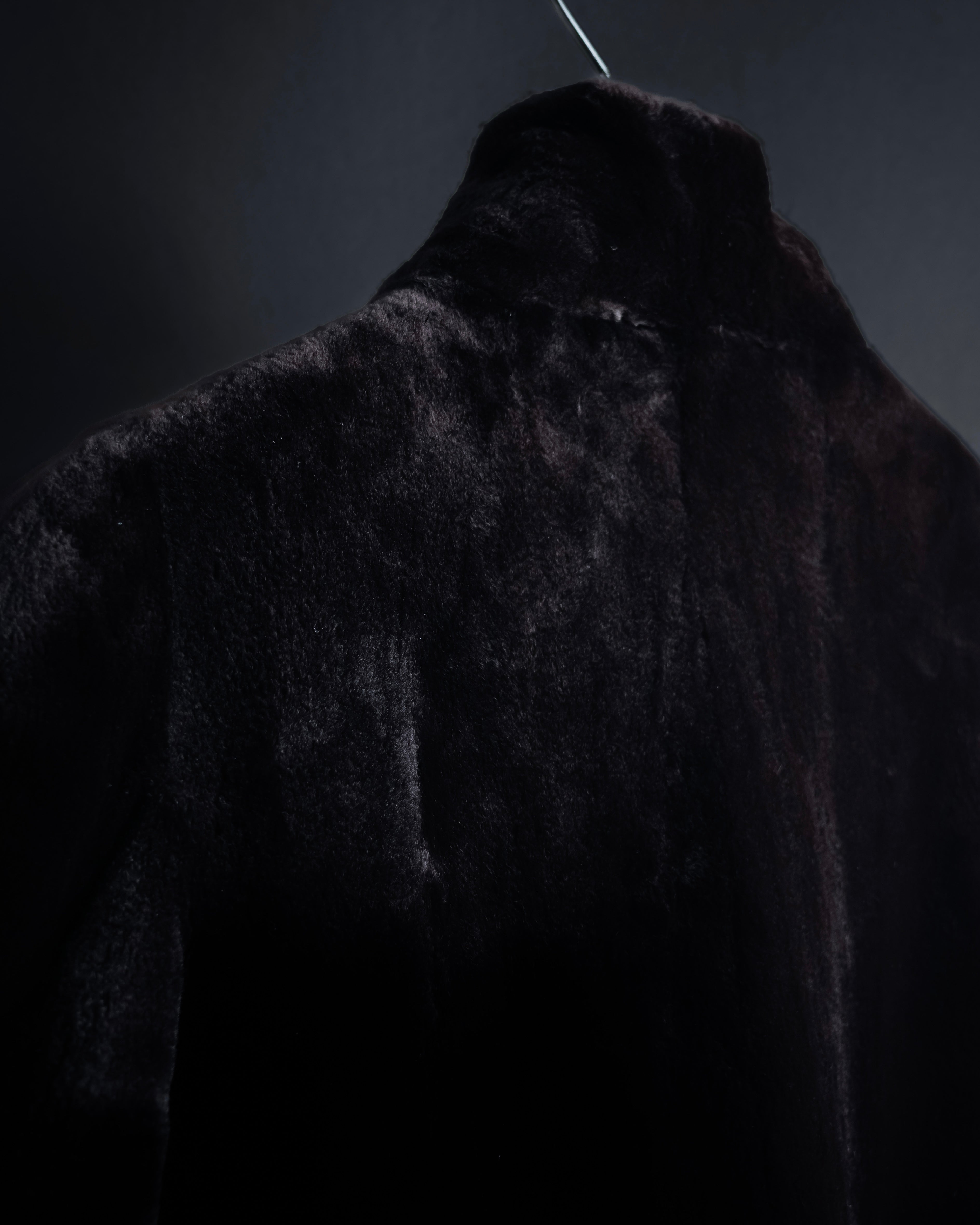 -SPECIAL- “VALENTINO” 1988–1992 SAGA Mink Shawl Collar Coat