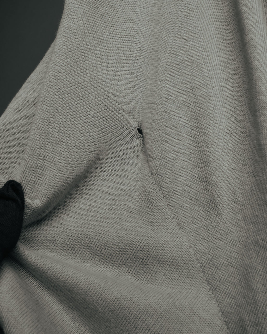 “Maison Martin Margiela” 2012SS line 4 oversized draped knit cardigan