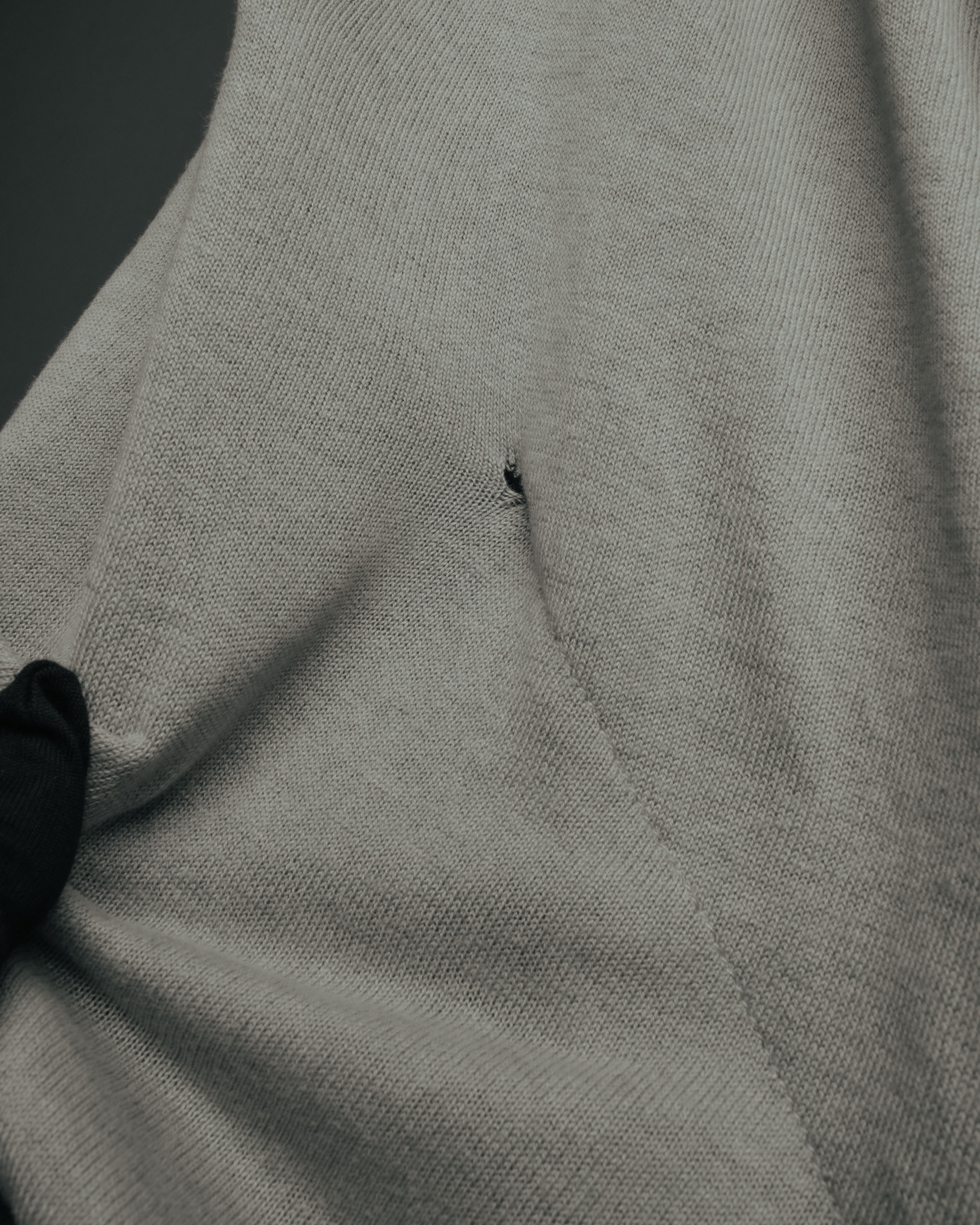 “Maison Martin Margiela” 2012SS line 4 oversized draped knit cardigan