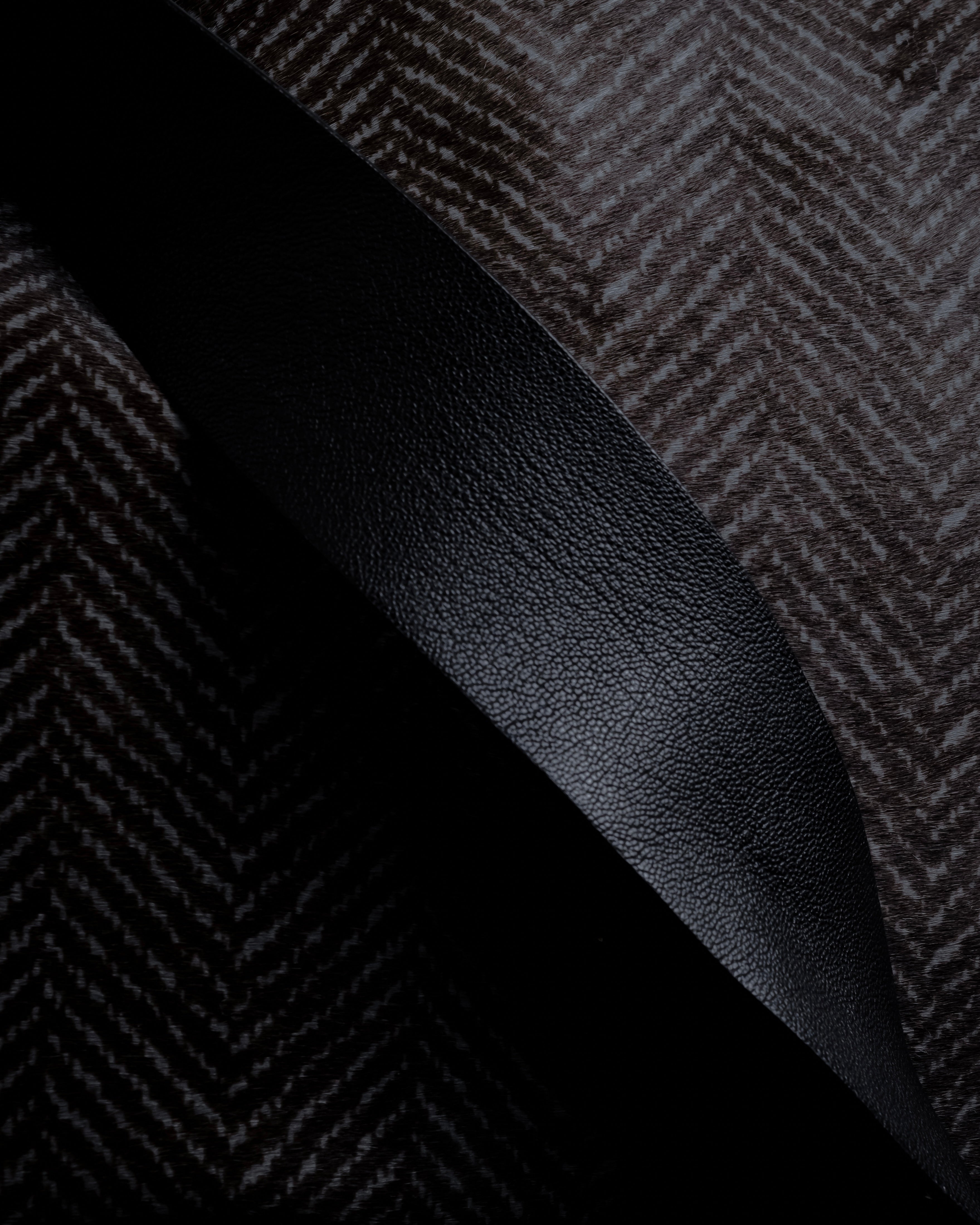 "JIL SANDER" Large flap design Harako leather shoulder bag