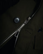 "Dior" 22AW Kim Jones design military detail hooded coat
