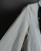 "LOUIS VUITTON" Ribbon frill design regular collar shirt