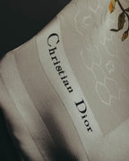 "Christian Dior" 80's-90's Elegant silk scarf