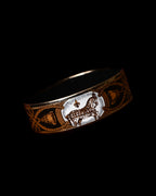 HERMES/ “Email cheval gm” Horse Designed Bangle
