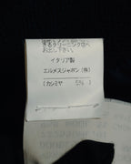 "HERMES" 90’s cashmere blend heritage vip limited tailored jacket