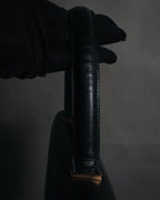 –SPECIAL– "HERMES" 60’s-70’s Box calf piano lock accordion bag