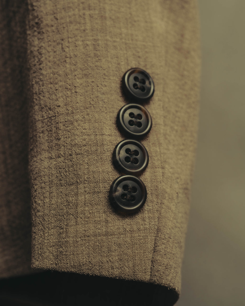 “Christian Dior” 90’s-00’s Fine-check wool three-button tailored jacket