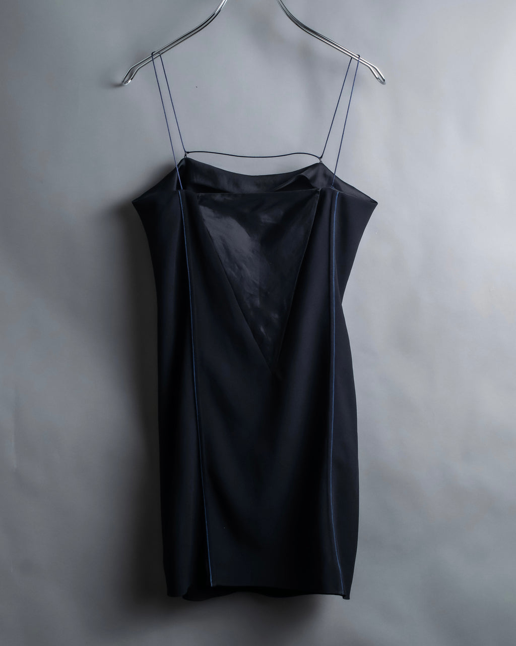 "BALENCIAGA" Piping material switching camisole