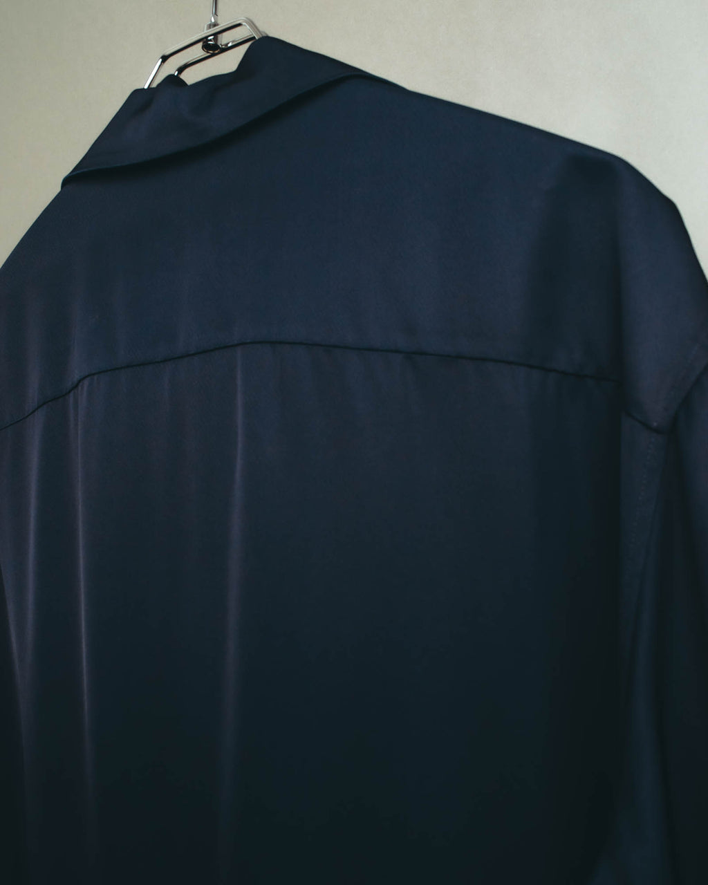 -SPECIAL- "Jil Sander" 2023 Elegant rayon skipper mock-neck shift dress