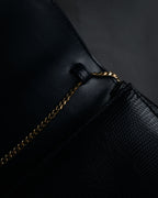 –SPECIAL– “GUCCI” 80’s crest chain shoulder bag
