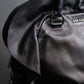 "PRADA" Frill docking one handle leather bag