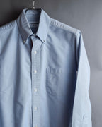 "THOM BROWNE" Hidden tricolor design cotton shirt