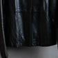 "PAUL SMITH" 100% sheep skin no collar leather jacket