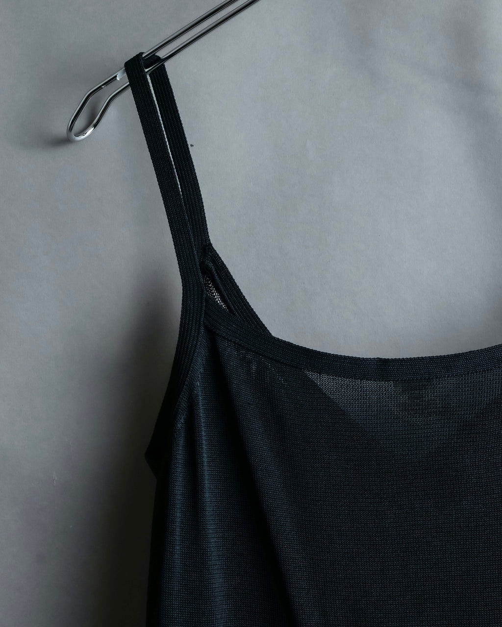 "HERMES" Sheer rayon mode style camisole