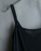 "HERMES" Sheer rayon mode style camisole