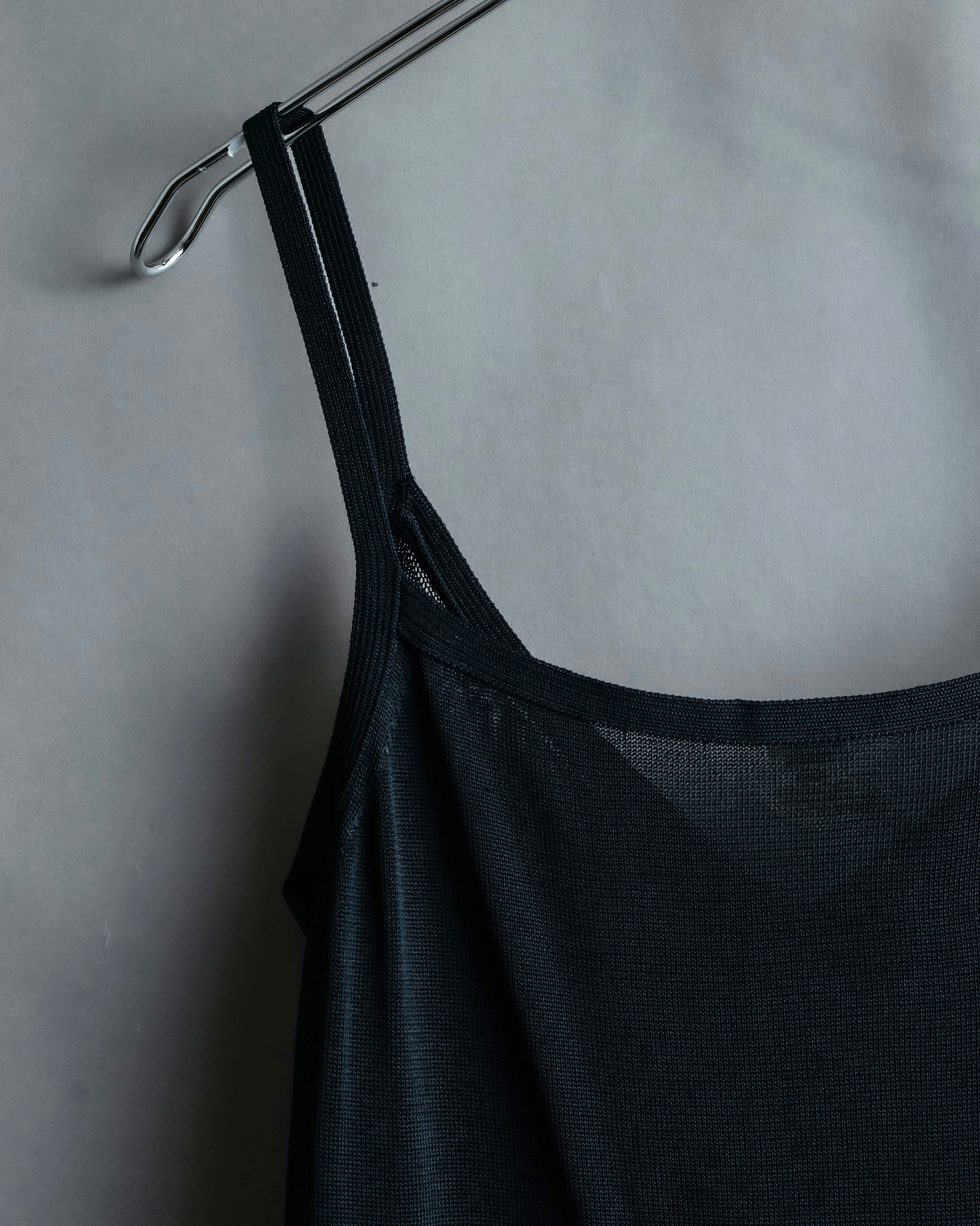 "HERMES" Sheer rayon mode style camisole