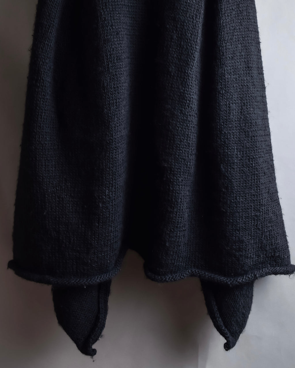 "YOHJI YAMAMOTO" 19AW Oversized cape knit cardigan