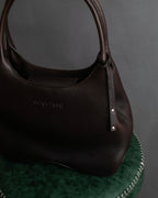 "Sergio Rossi" Flexible leather one-handle bag