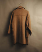 "Burberrys" 80's-90's Classic piped wool coat