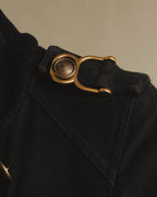 “GUCCI” Late 00’s military detail cotton long jacket