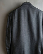 "Christian Dior" Metal button double-breasted tailored jacket