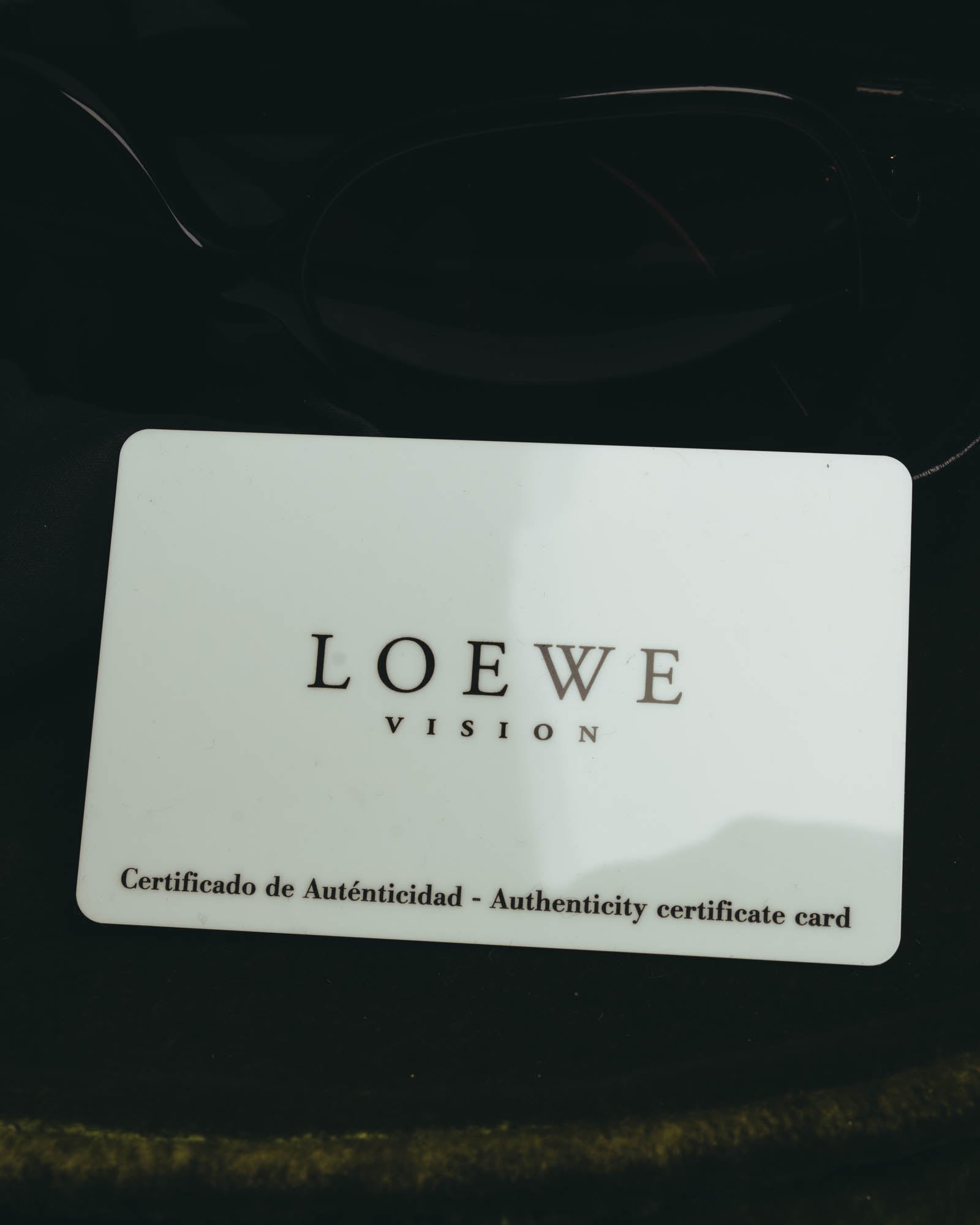 "LOEWE" 00's-10's Oversized butterfly sunglasses