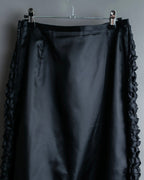 “tricot COMME des Garçons AD1999" Ribbon designed long skirt