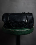 "MARNI" 2011 winter edition shearling fur shoulder bag