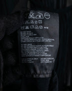 "PRADA" Gathered ribbon design puff sleeve dress