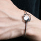 "BOTTEGA VENETA" Mirror top design monotone color bracelet