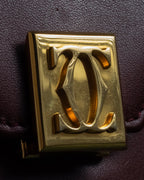 "Cartier" Les Must de Cartier geometric design shoulder bag