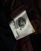 -SPECIAL- "JEAN PAUL GAULTIER"
 90's-00's Waist shape A-line silhouette black color super long coat