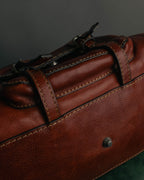 "Chloé" 00's Cognac leather top handle bag