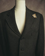 -SPECIAL- “Christian Dior” 80’s crystal embellished bee motif brooch