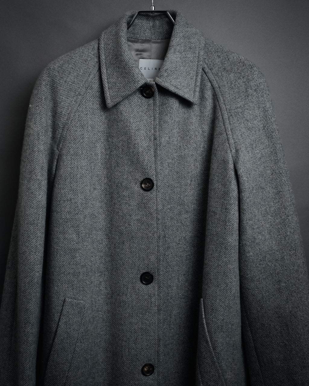 “CELINE” 2012-2016 Minimal raglan long coat
