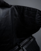 "JIL SANDER" Large flap design Harako leather shoulder bag